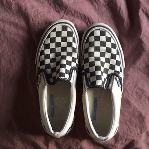 Checkered vans